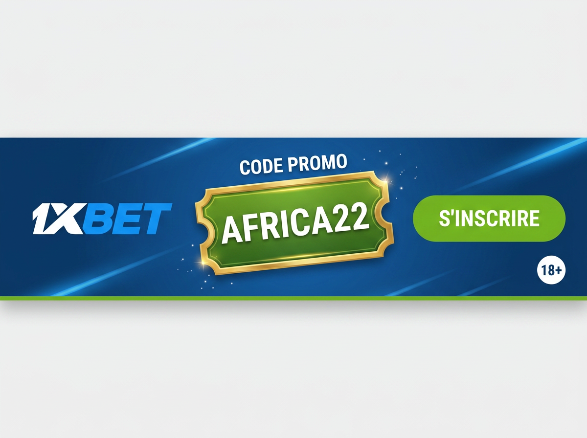 inscription 1xBet avec le code promo AFRICA22